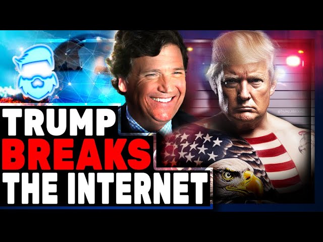 Tucker Carlson & Donald Trump BREAK Twitter & Trump's Mugshot Will Again Today! RNC Debates Roasted