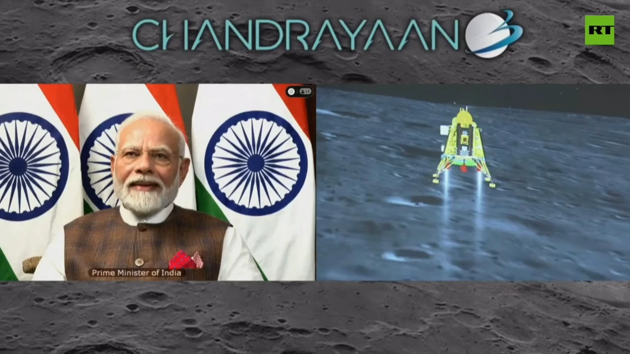 India’s Chandrayaan-3 lands on the Moon