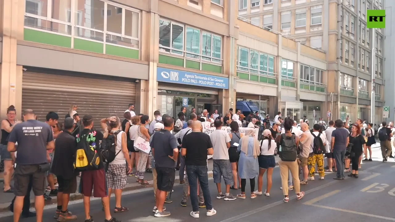 Protests in Rome against subsidy removal