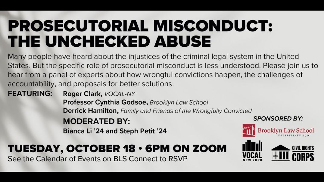 Prosecutorial Misconduct: The Unchecked Abuse