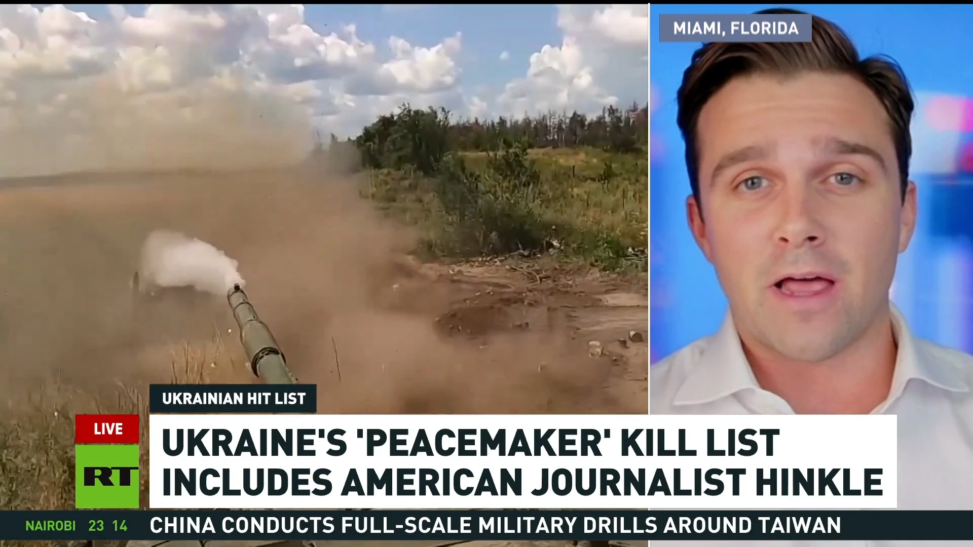 ‘Kiev regime is a bunch of lunatics’ | American journalist included in Ukrainian kill list