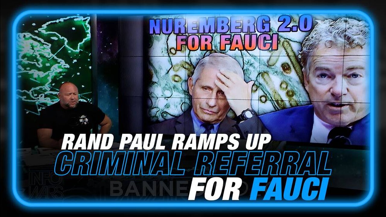 Rand Paul Ramps Up Criminal Referral After After Biden DOJ Fails