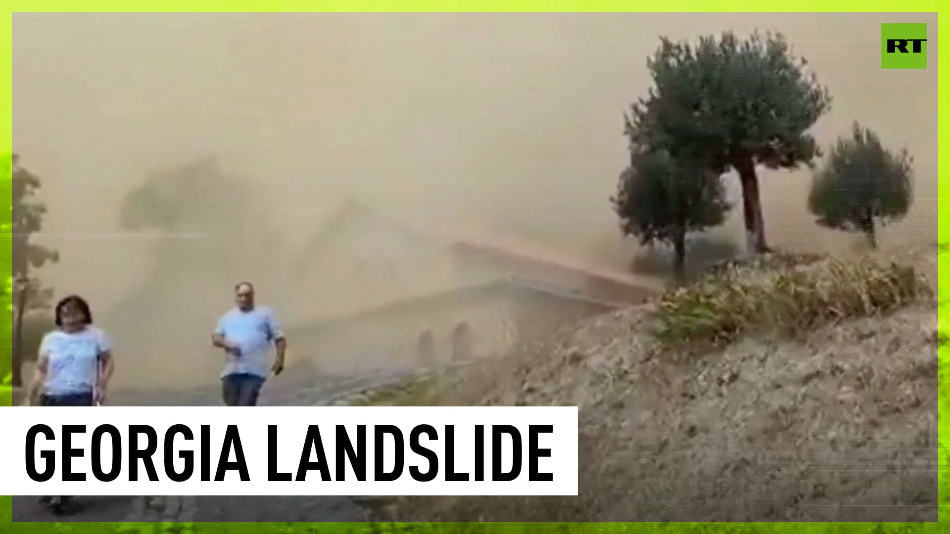 Medieval monastery hit by landslide in Georgia