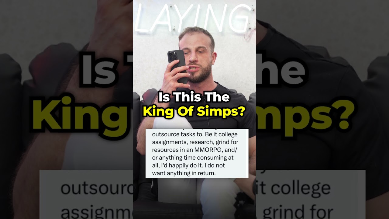 Is This The King Of Simps?