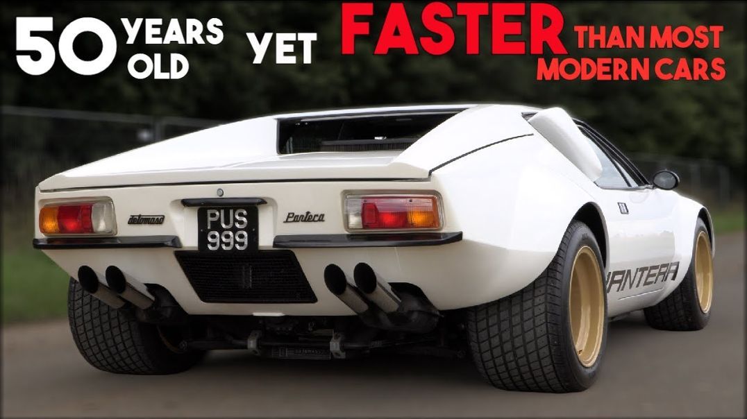 A 1970s Car That's Quicker Than Modern Supercars? DeTomaso Pantera