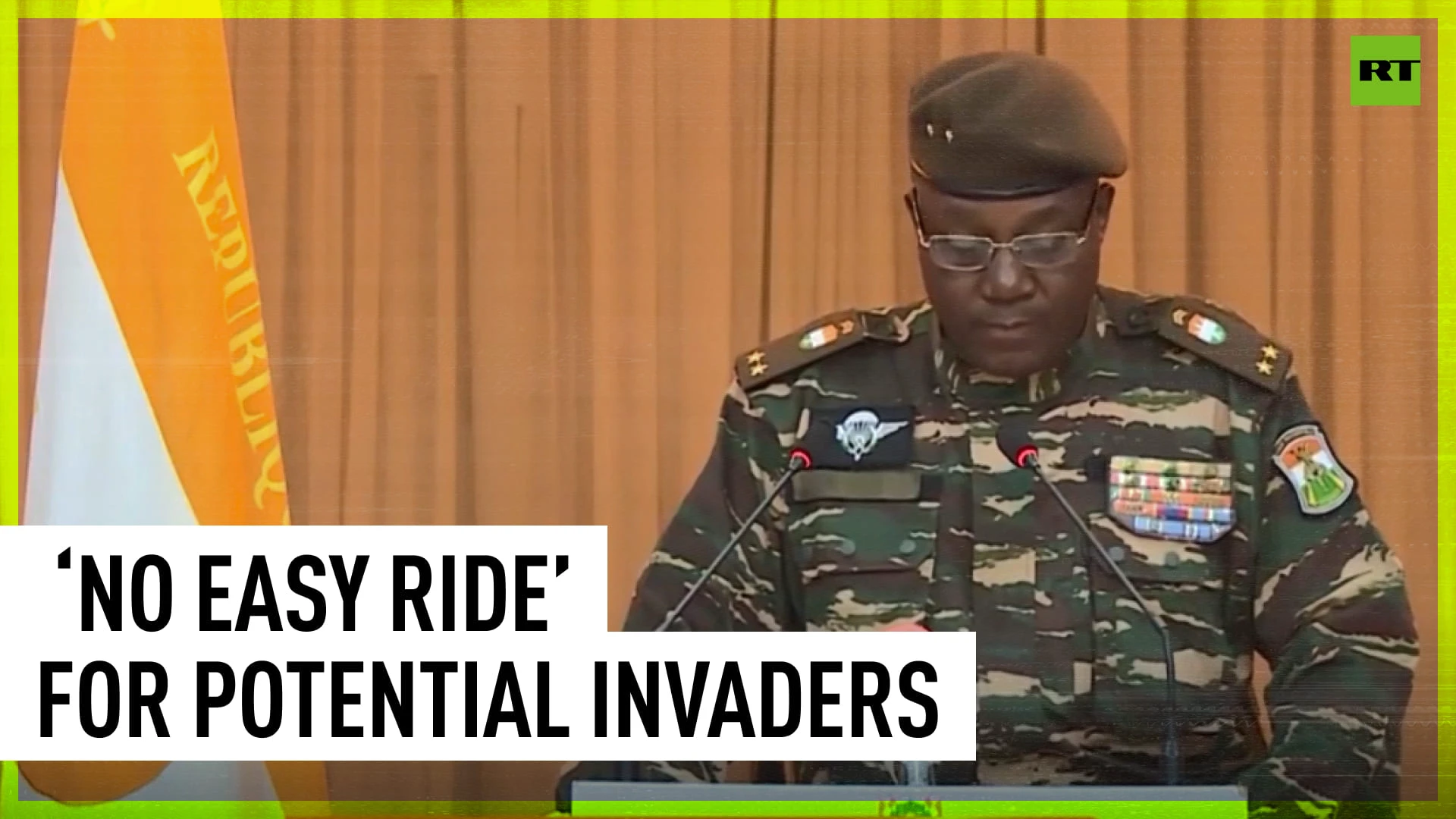 Nigeriens don’t want war, but if invasion happens, they’re ready to fight – coup leader