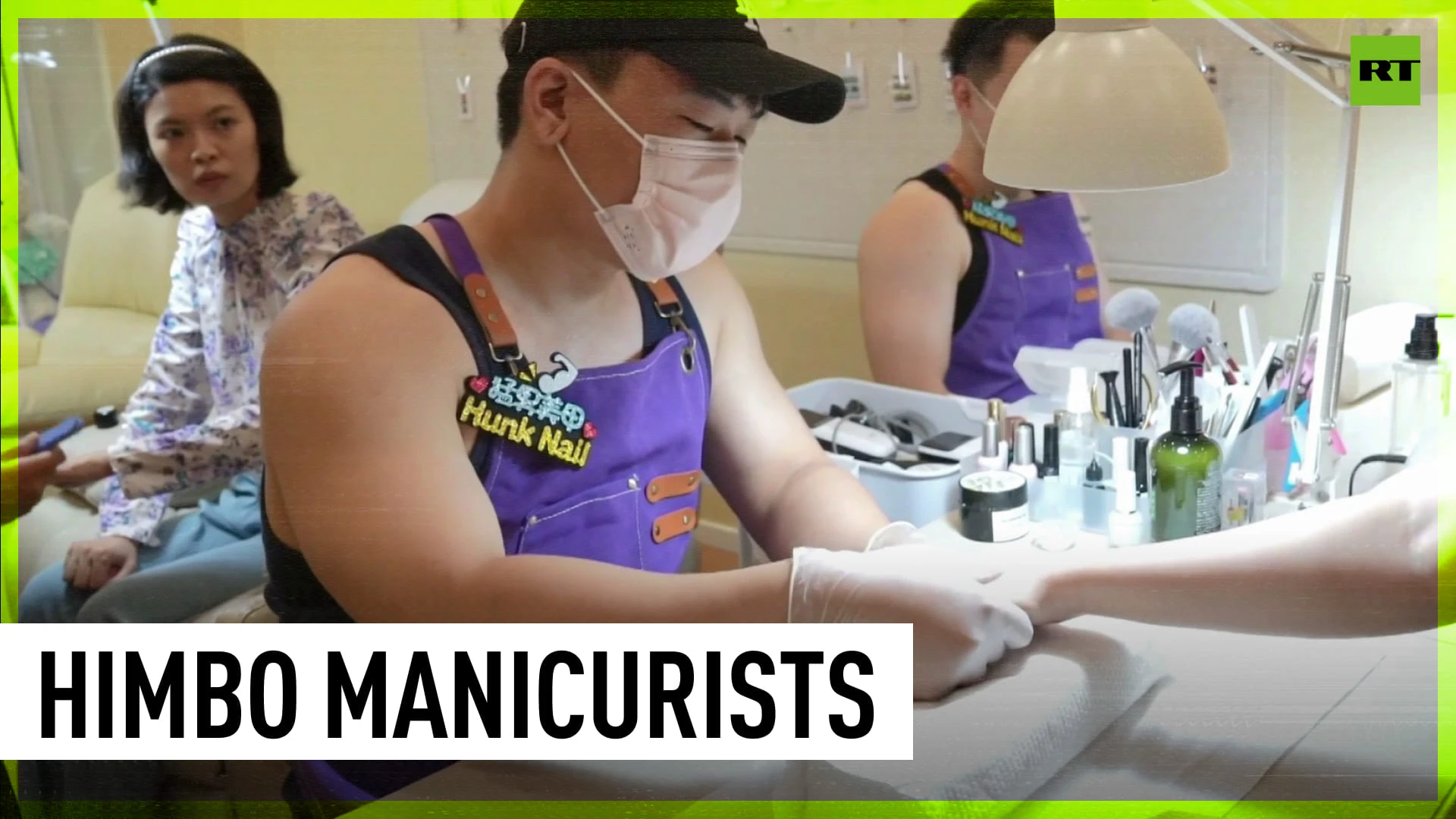 Want jocks to do your nails? Come to Shanghai