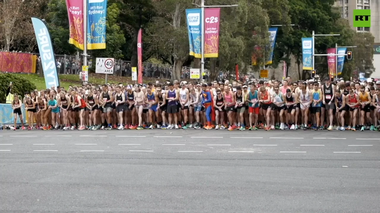 Sydney's City2Surf annual running event held for first time since pandemic