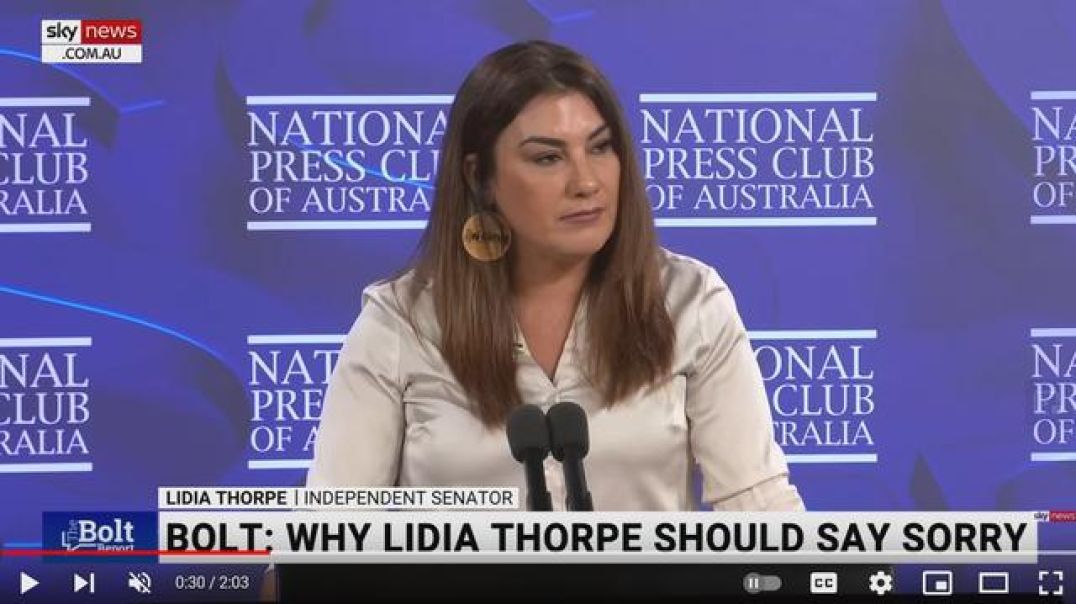 Bolt exposes historical massacre of Aboriginals allegedly committed by Lidia Thorpe's tribe