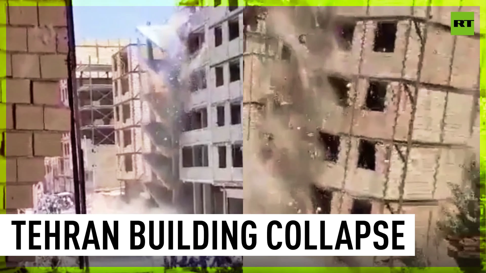 Tehran Building collapses killing at least four