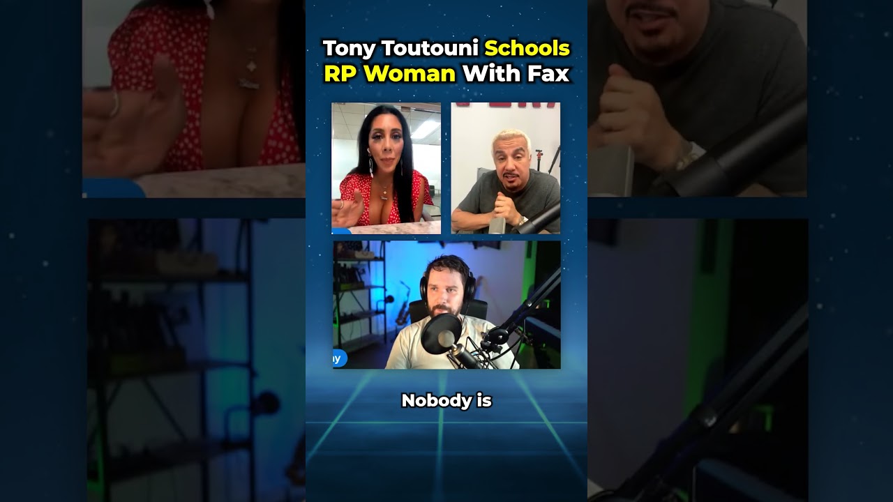 Tony Toutouni Schools RP Woman With Fax