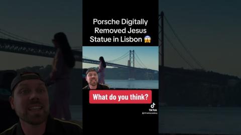 Porsch deletes Alien Concrete Monster pretending to be Jesus the Jewish Space Man. Saves Humanity from Demon Rock.