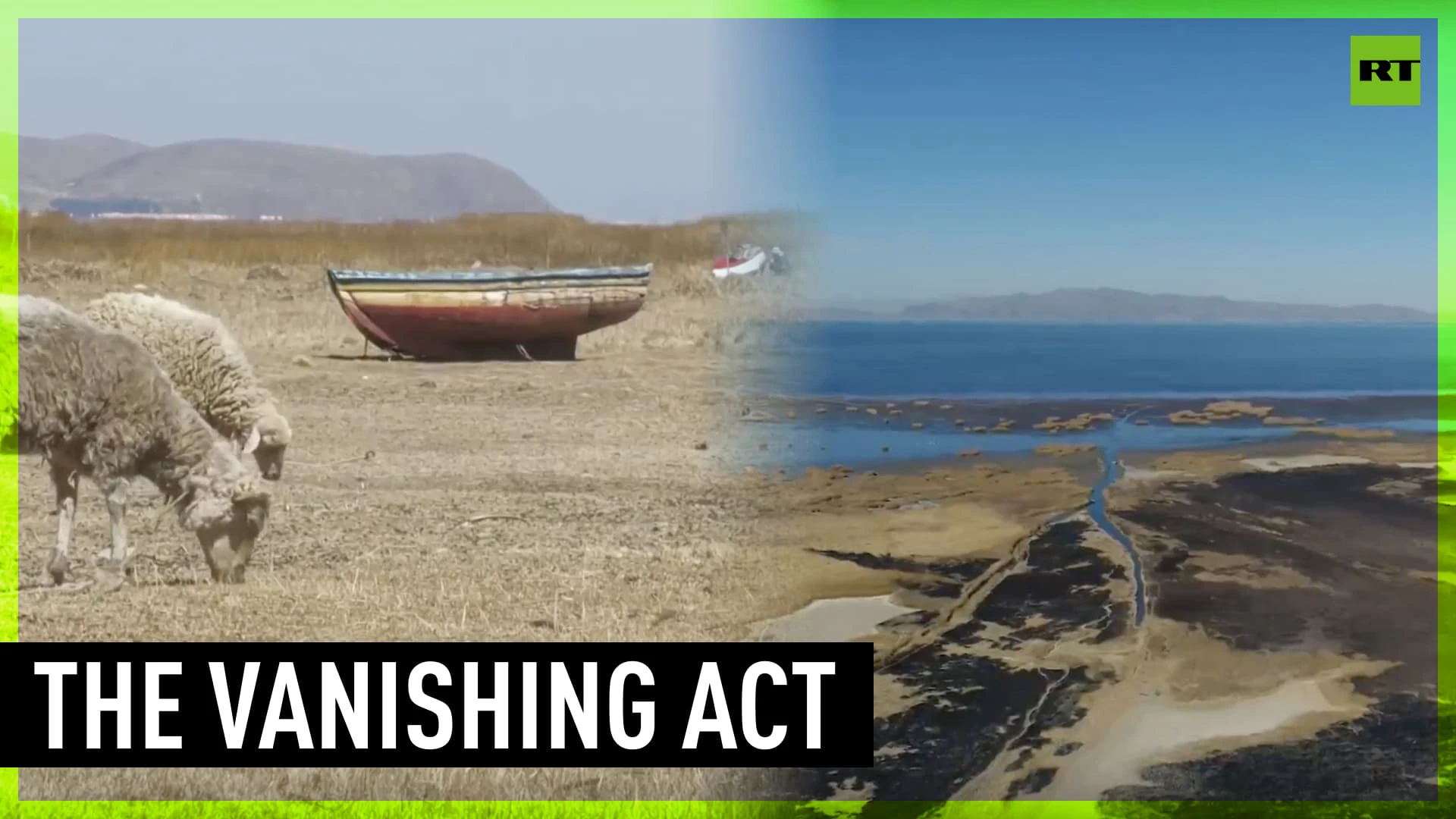 Bolivian lake almost gone due to severe heatwave