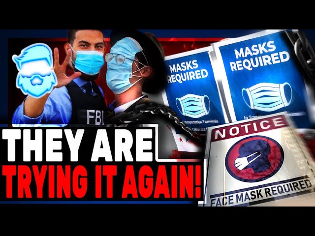 Hollywood Pushing Masks AGAIN As Lockdowns Loom Large & People Will Not Comply!