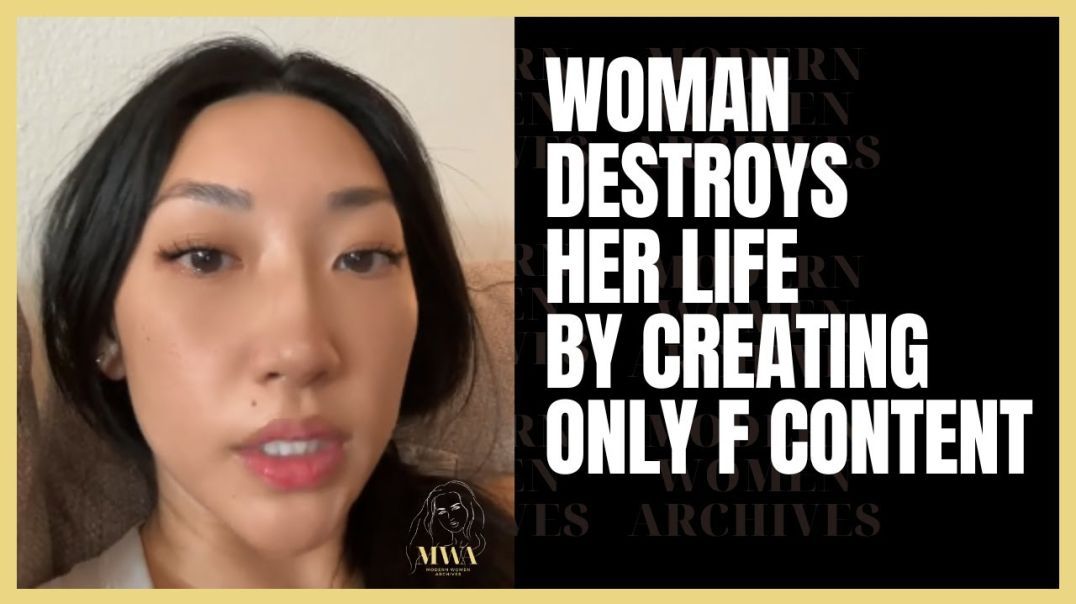 Woman Destroys Her Life By Doing OF Content And Becomes Depressed.