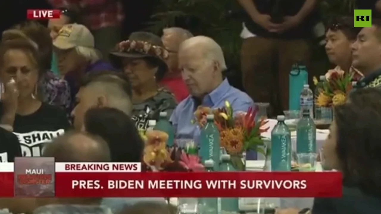 Biden sparks outrage after comparing Maui wildfires to minor home incident