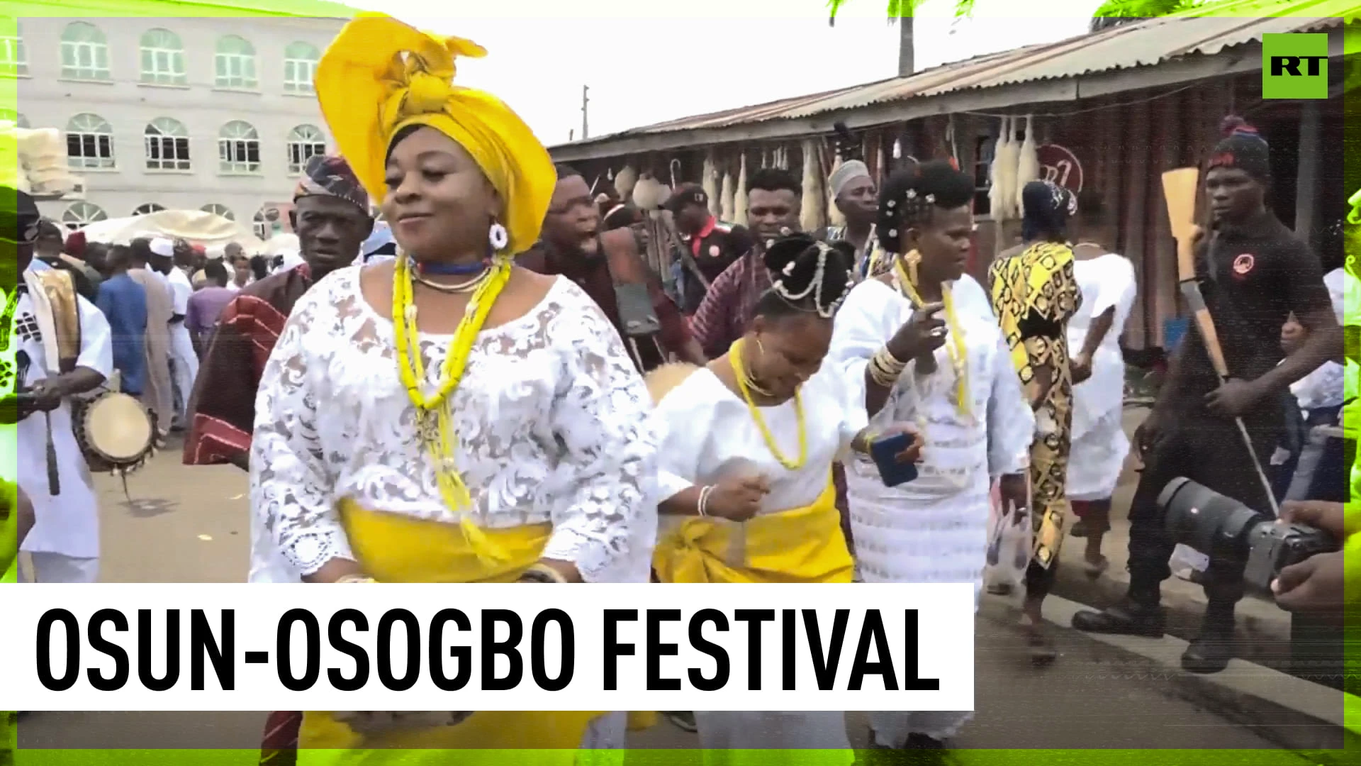 Osun-Osogbo water festival takes place in Nigeria