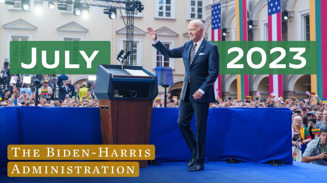 A look back at July 2023 at the Biden-Harris White House.