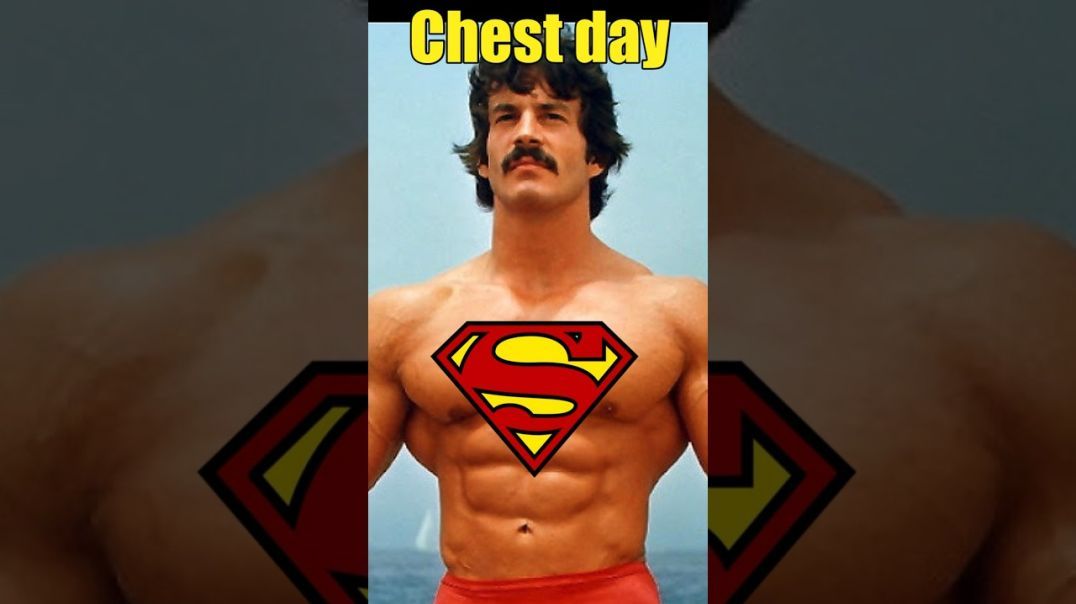 Mike Mentzer’s Chest Workout | Day 1 of Four Day Routine #mikementzer #bodybuilding #fitness #gym