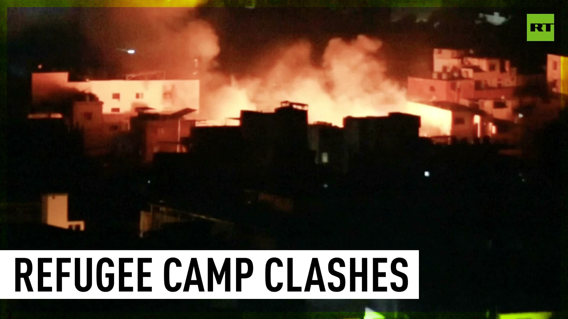 Clashes at Palestinian refugee camp in Lebanon continue