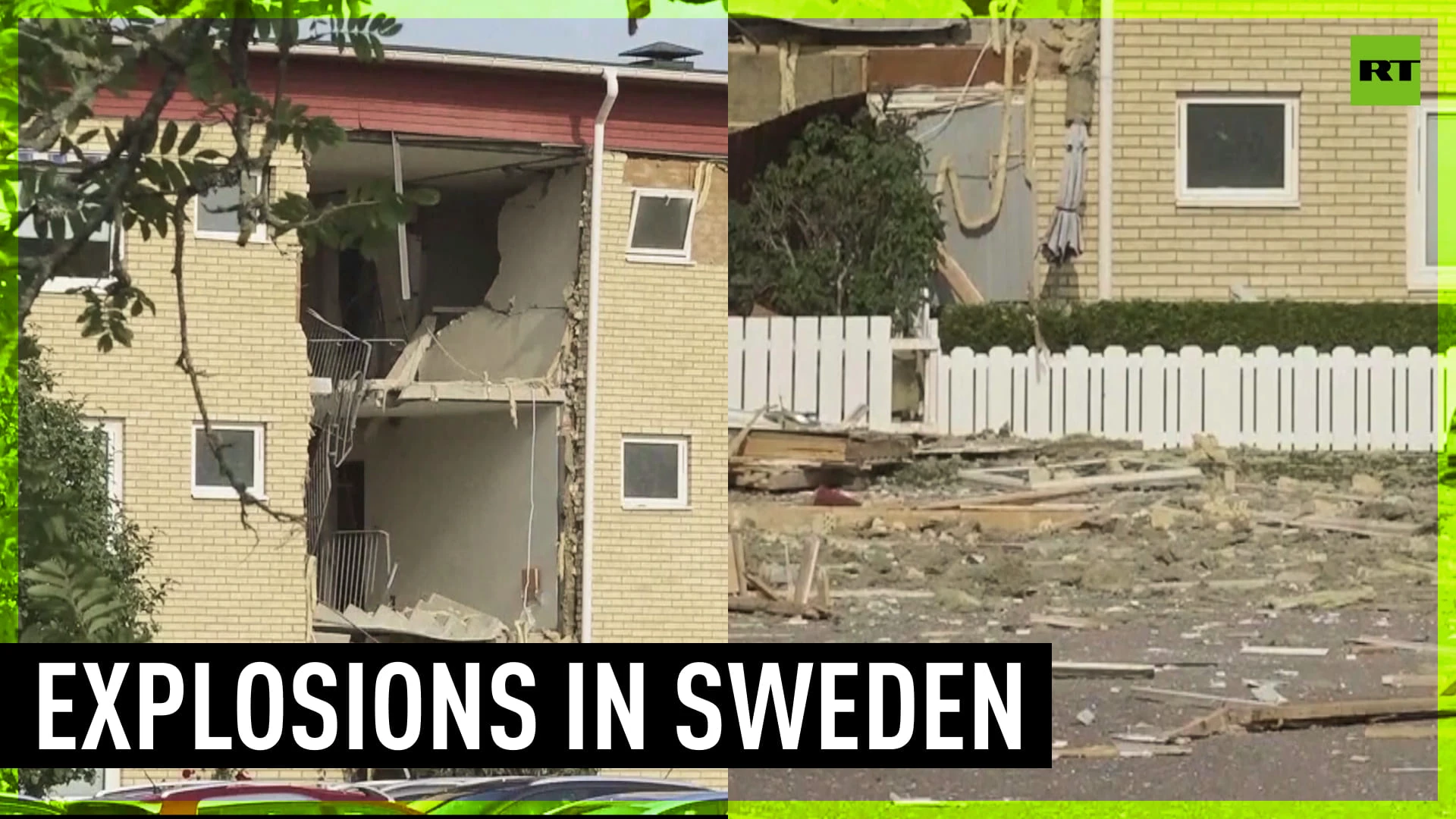 At least 3 injured by TWO powerful explosions in central Sweden