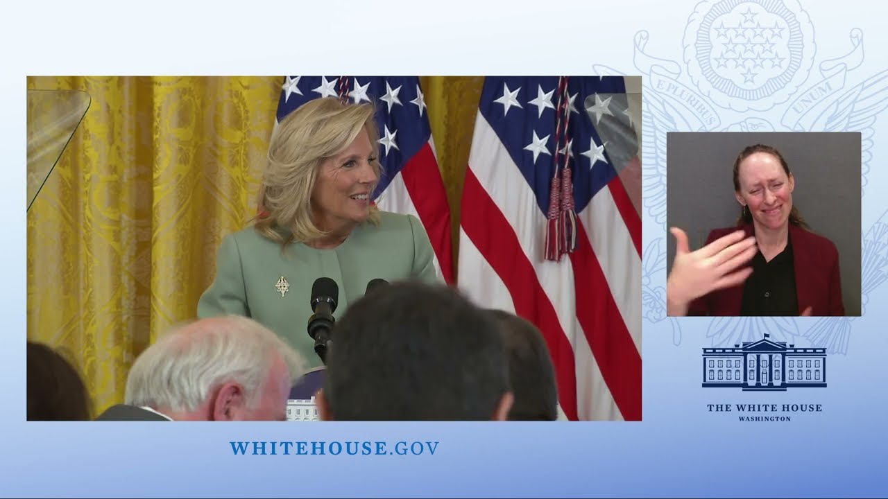 First Lady Jill Biden Welcomes the White House Historical Association 2023 Presidential Sites Summit