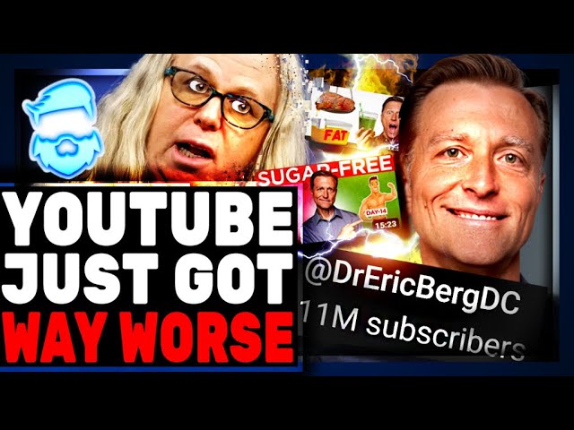 Youtube Just Launched MASSIVE New Censorship & It Gets Worse! Dr. Eric Berg  & Others Shadow Banned