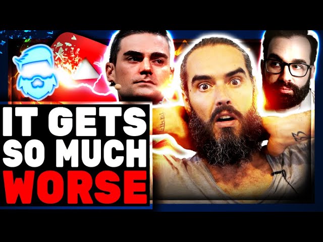 Russell Brand BANNED By Youtube! Ben Shapiro, Matt Walsh & Tim Pool Sound The Alarm!