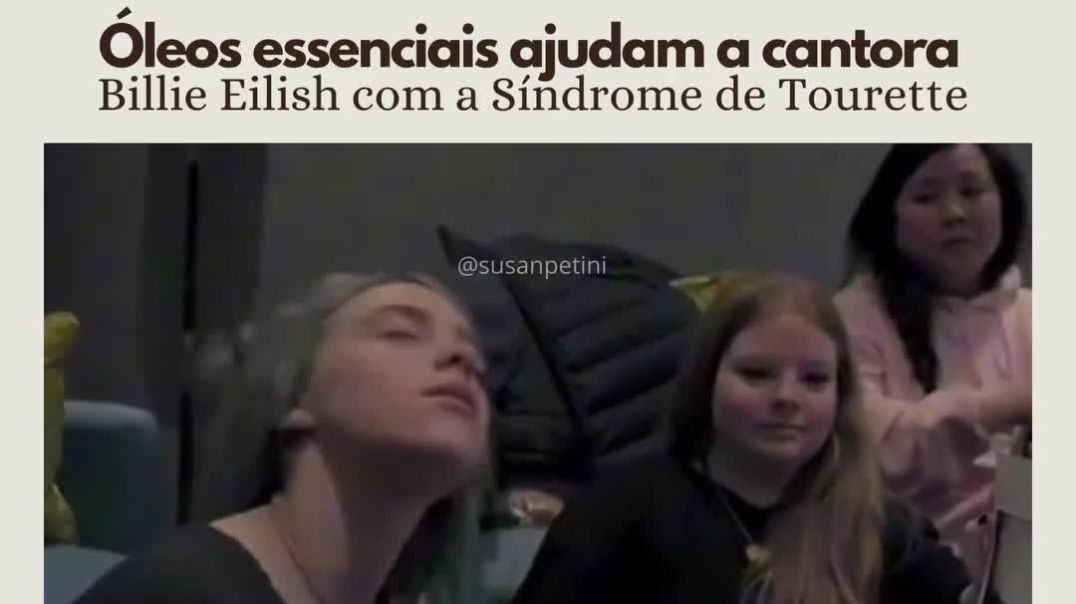 Billie Eilish convive com a _sindromedetourette