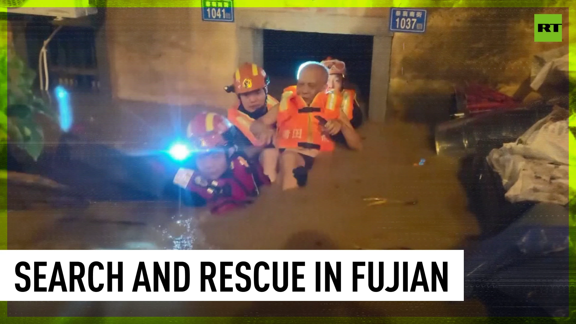 Rescue efforts underway in China's Fujian Province following typhoon