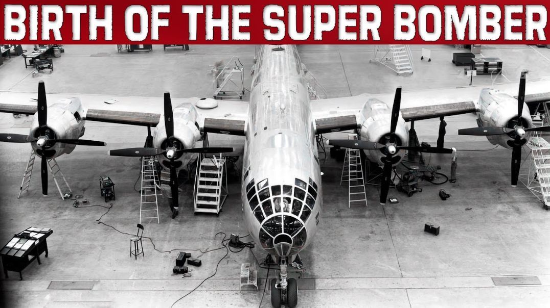 Birth Of The American Super Bomber | Upscaled Documentary