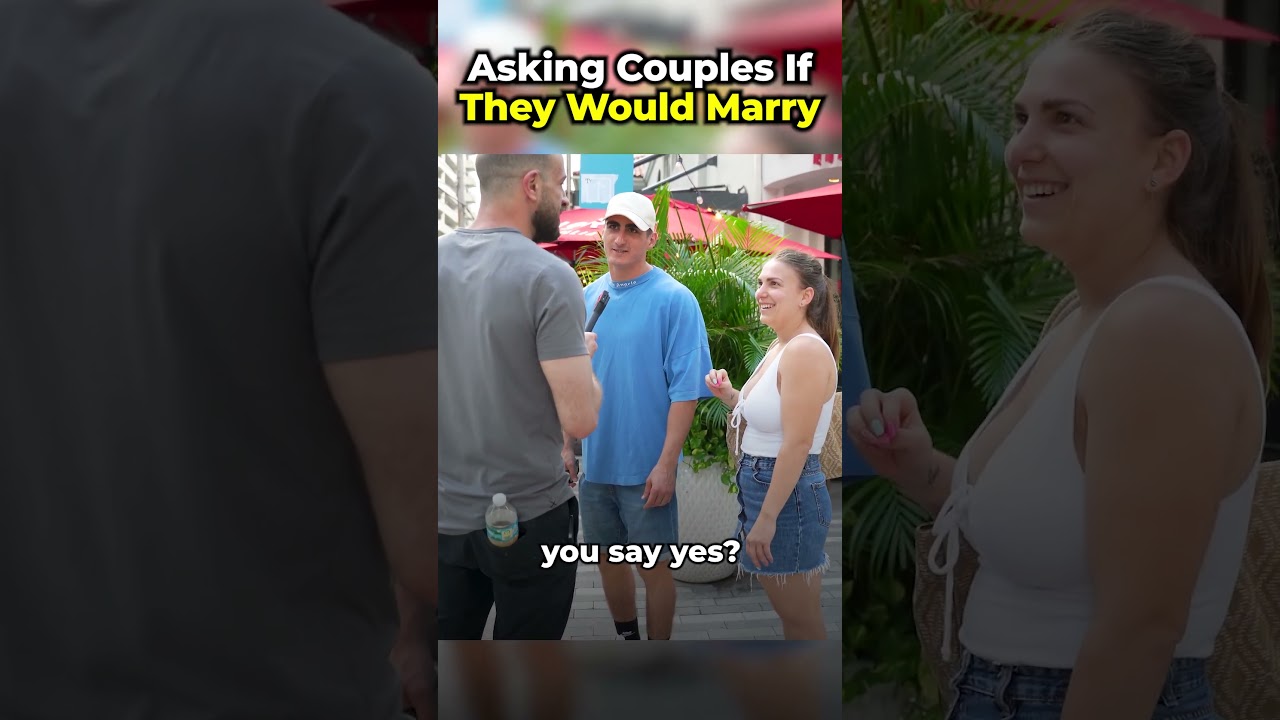 Asking Couples If They Would Marry