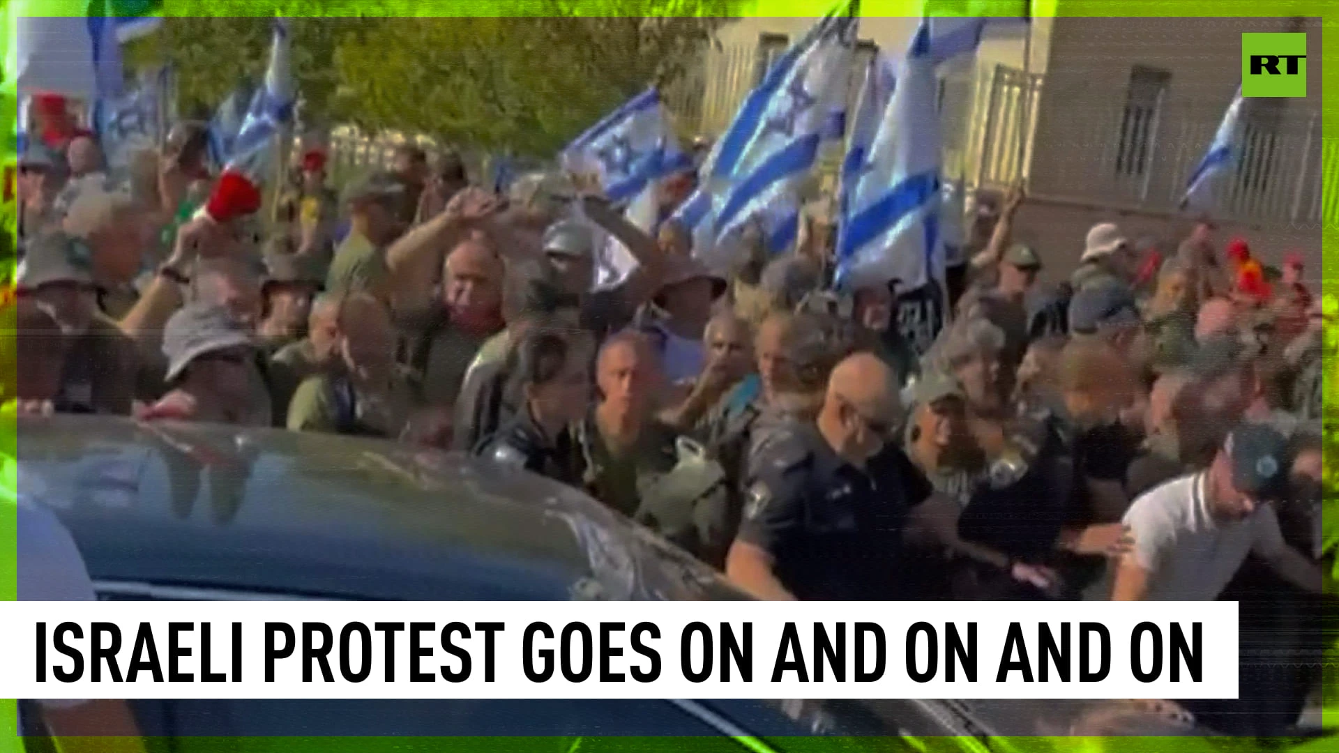 Israeli crowds gather outside minister's home before pivotal court hearing