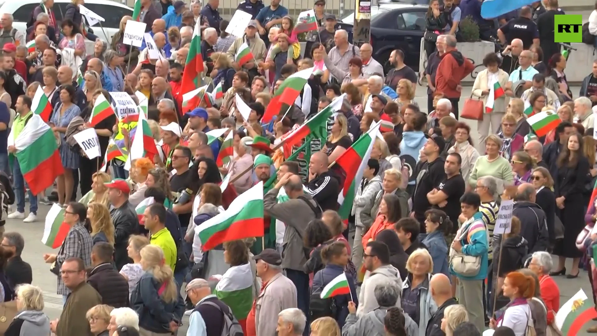 March against military support to Ukraine held in Bulgaria