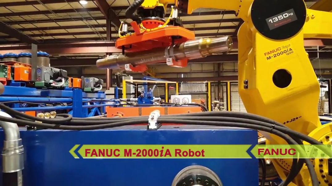 Robot with World’s Heaviest Payload Assembles Railroad Axles - Mittler Bros. Machine & Tool