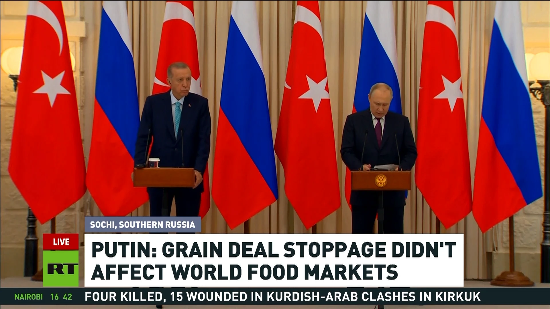 Russia to send grain to poorest countries for free - Putin