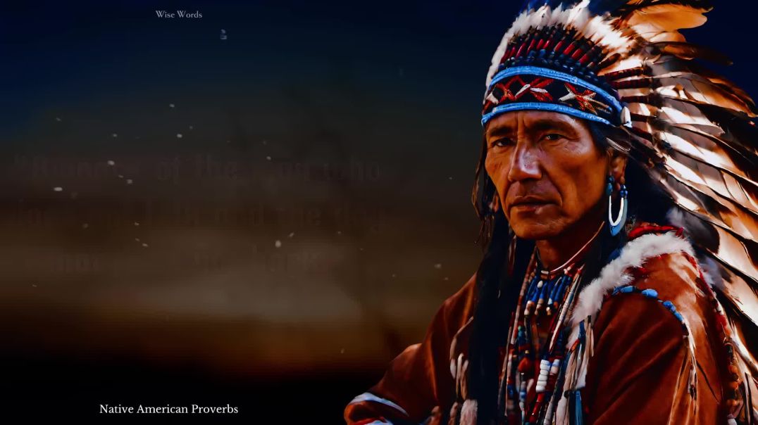 Wisdom from the Ancestors- Native American Proverbs