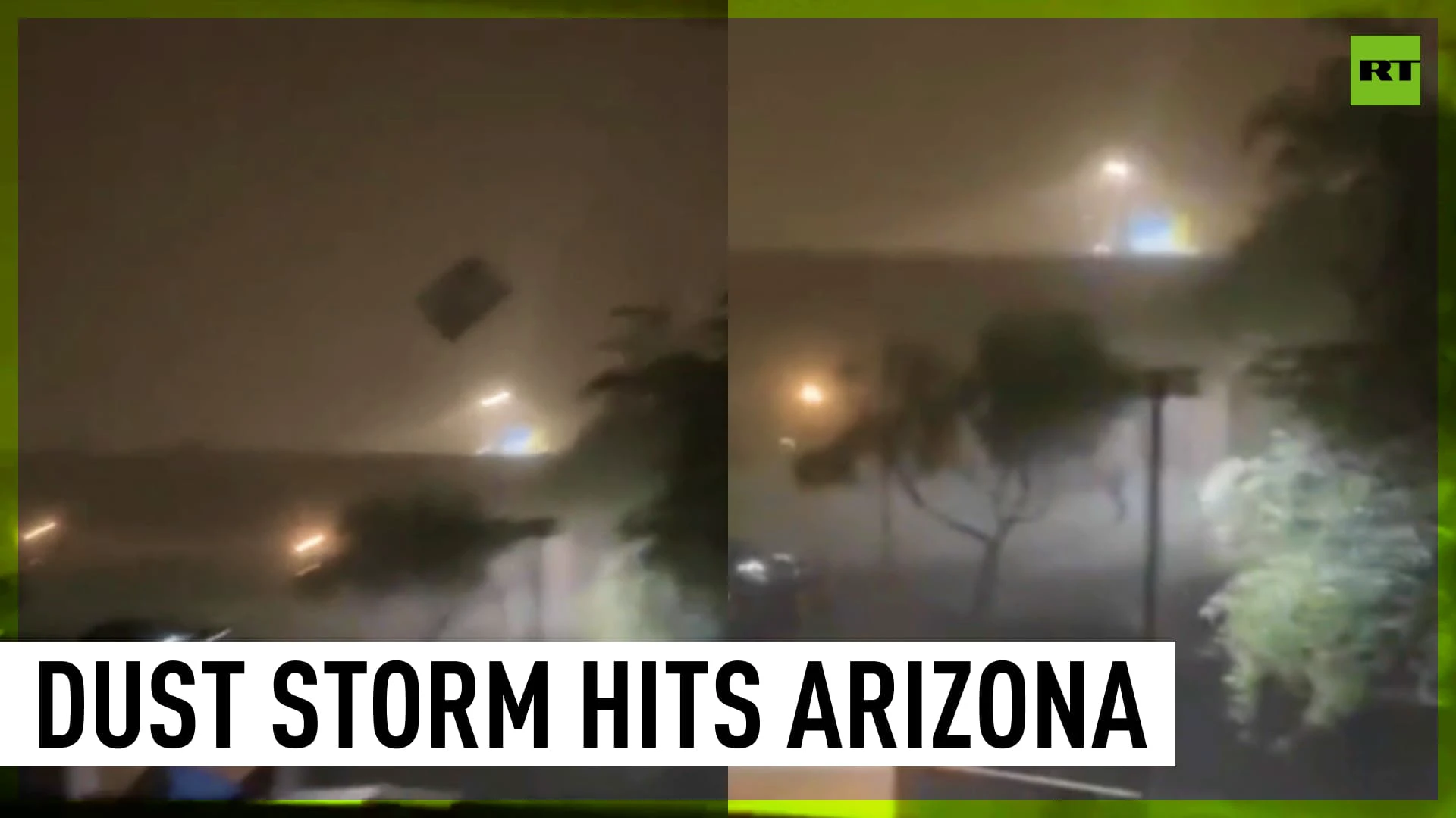 Dust storm cuts power in Arizona