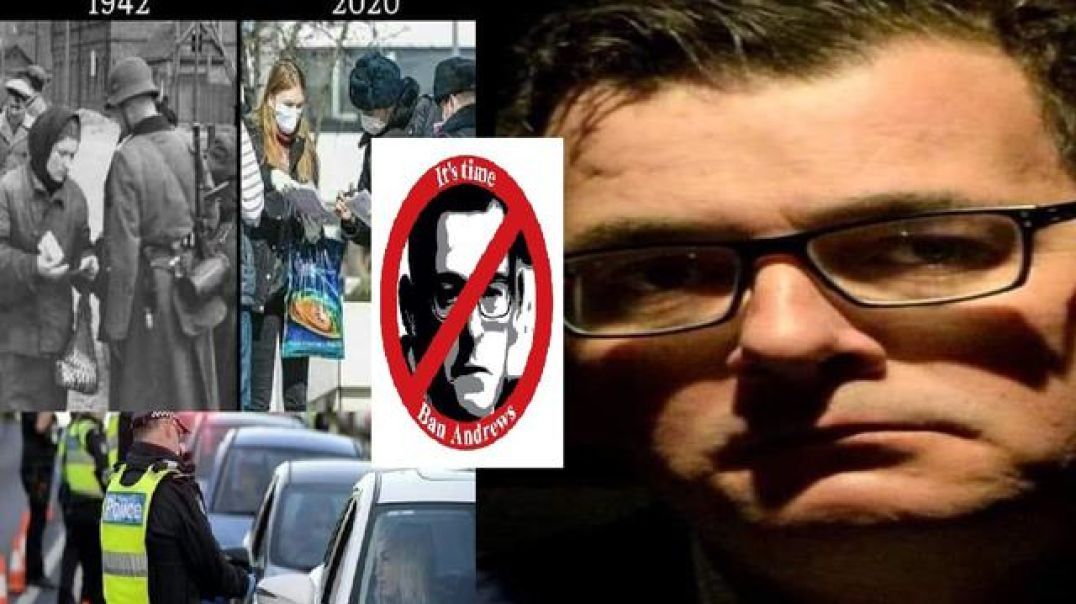 Dan Andrews Bye Bye you degenerate despot criminal scumbag