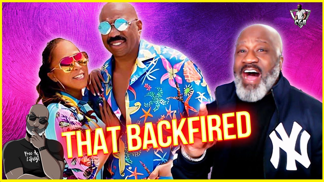 Steve Harvey Tries To Defend His Wife, But It BACKFIRES...Sort Of