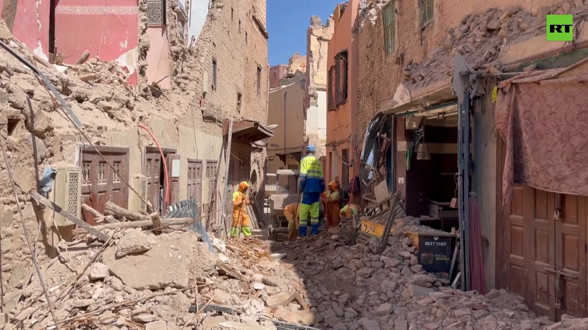 UNESCO World Heritage Site in rubble following Morocco earthquake