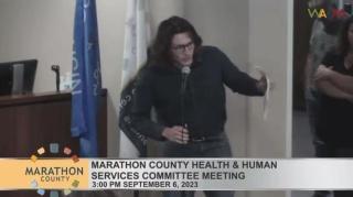 Marathon County (USA) COVID Hearing vs Public - naming the JEWS!!