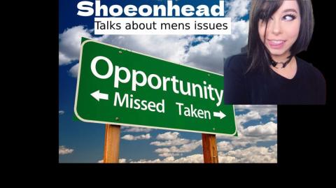 Shoe on head - Opportunity missed for the manosphere?