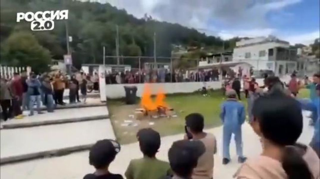 ANGRY Mexicans BURNED the LGBT literature from the school library, right in the school yard!