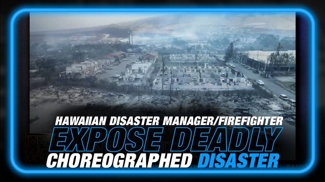 MUST SEE INTERVIEW: Hawaiian Disaster Manager and Firefighter