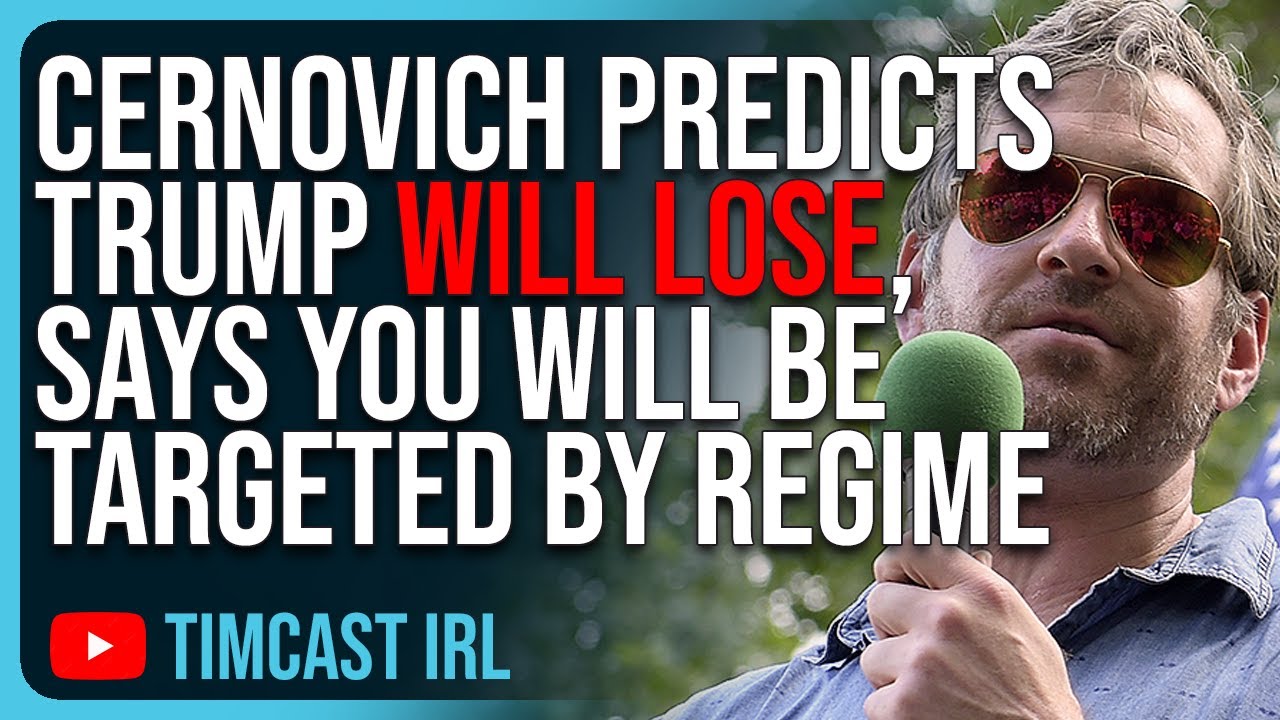 Mike Cernovich Predicts TRUMP WILL LOSE, Says YOU Will Be Targeted By The Regime