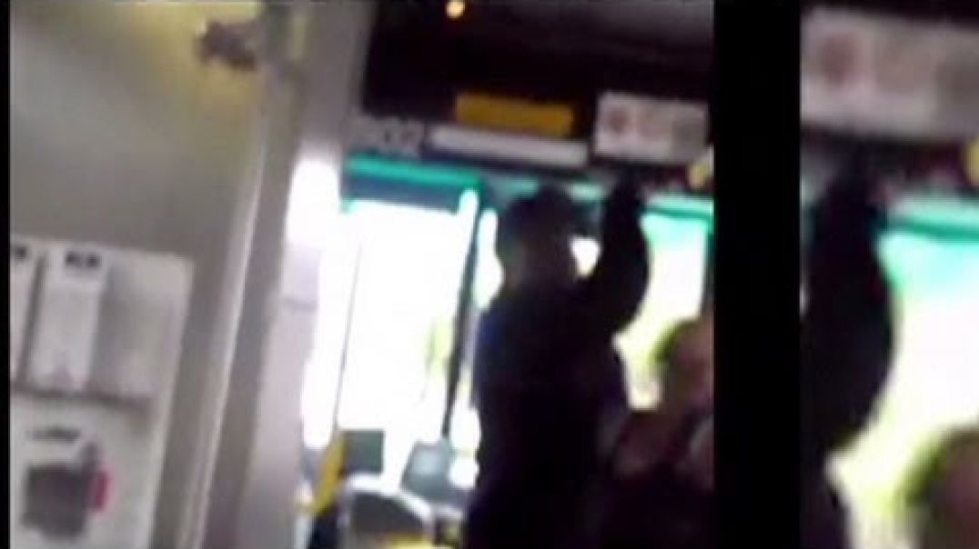 Watch bus driver deck female passenger