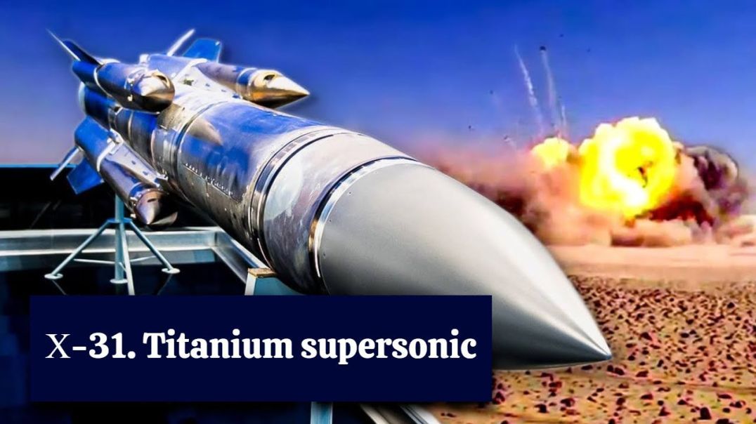 Х-31. Titanium supersonic missile. - Has scene of melting titanium under vaccum starting 2:00 +