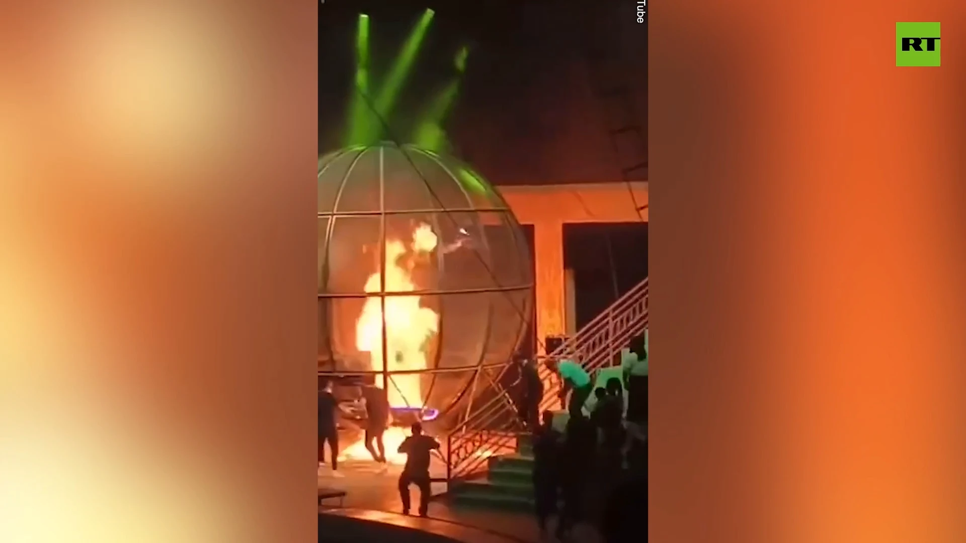 ‘Globe of Death’ attraction goes spectacularly wrong