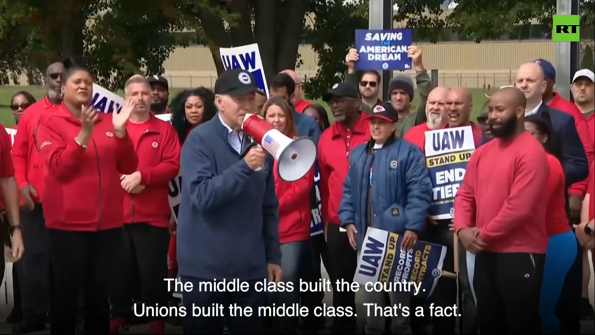 Tale of Biden and UAW strike